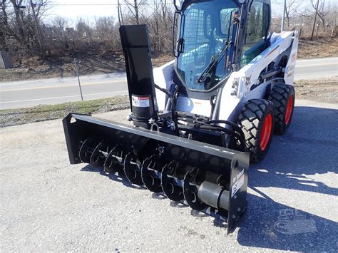 bobcat mini track loader snow blower|used bobcat snowblower for sale.